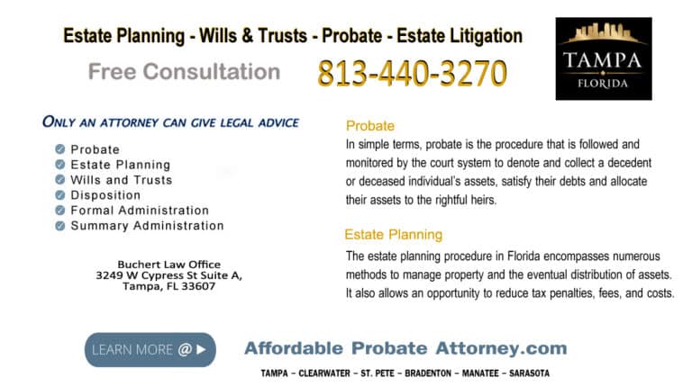 Low cost real estate lawyer for probate