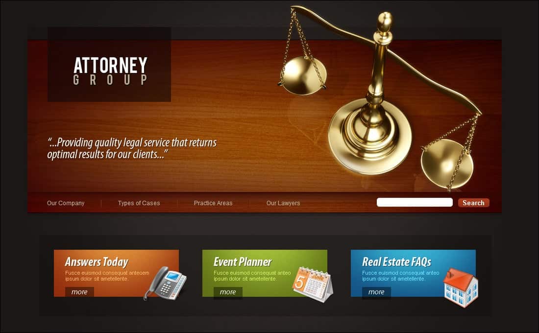 Best practices for attorney website design and development