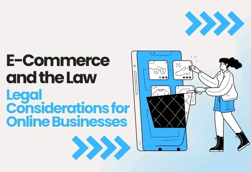 What are the legal considerations for online businesses?