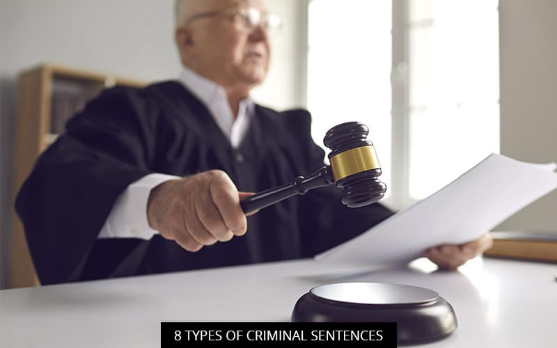 What are the different types of criminal sentences?