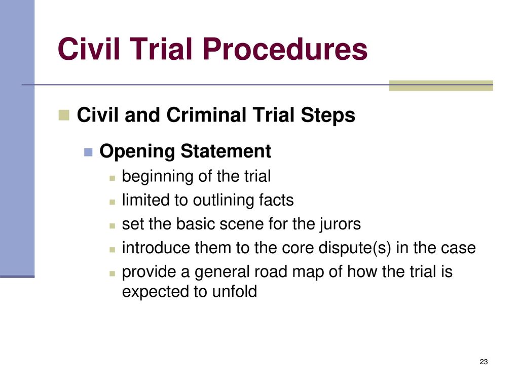 How do I prepare for a case law trial?