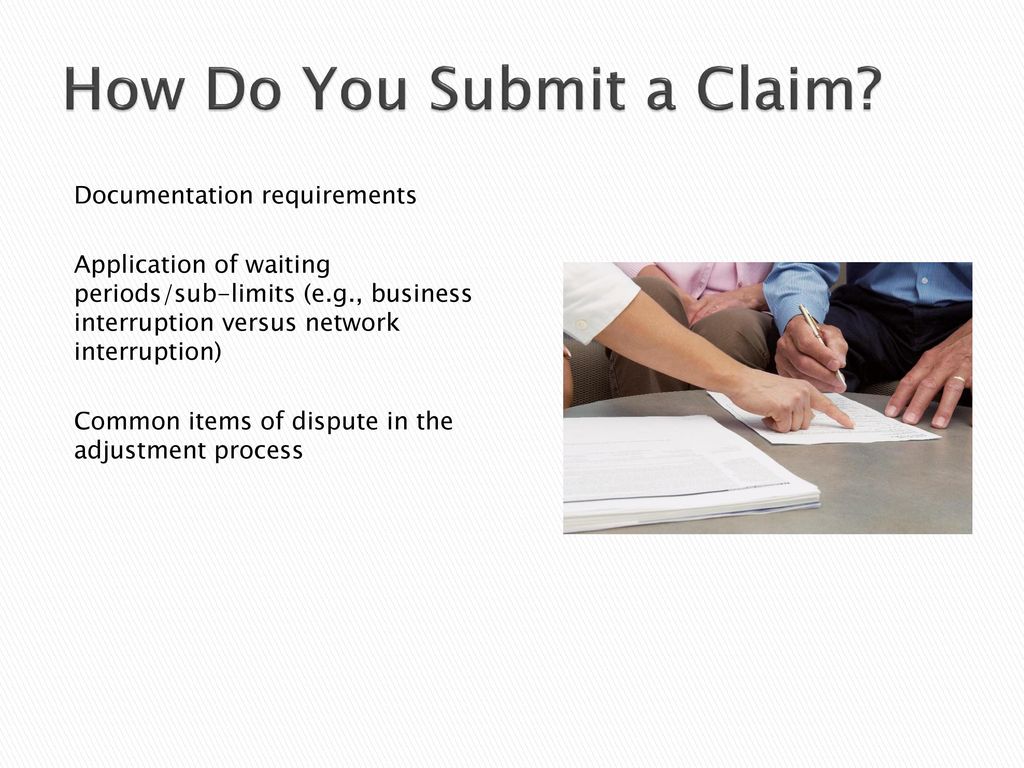 How do I file a commission claim?