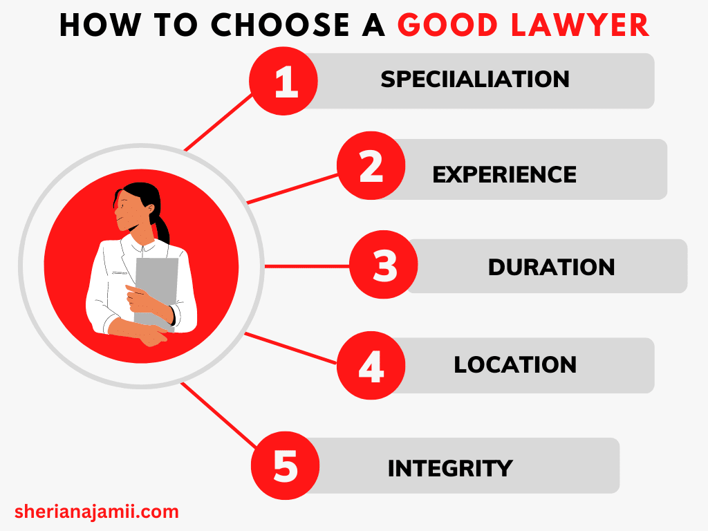 Lawyer choose good