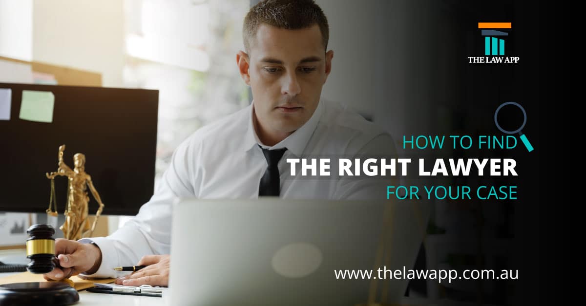 How to find a lawyer who is experienced in my type of case