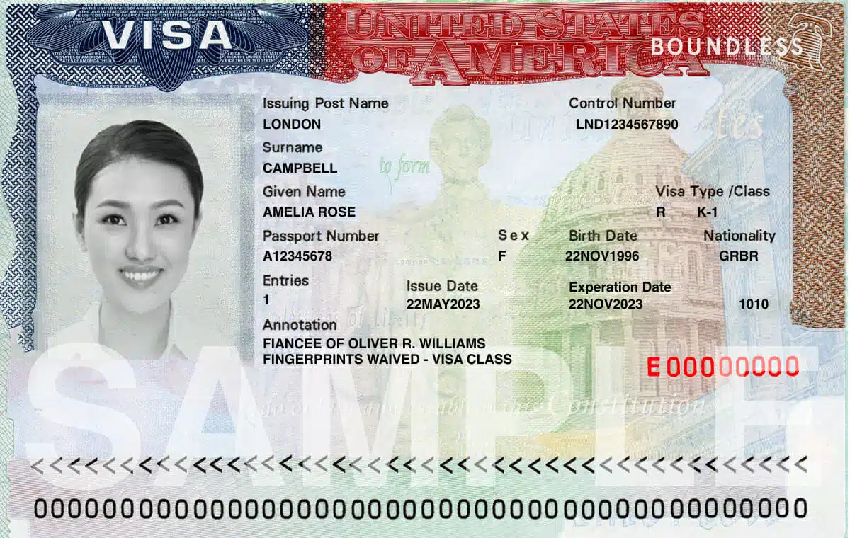 What are the requirements for a K-1 visa?