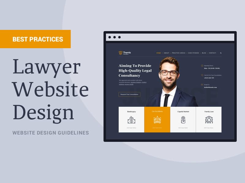 Best practices for attorney website design and development