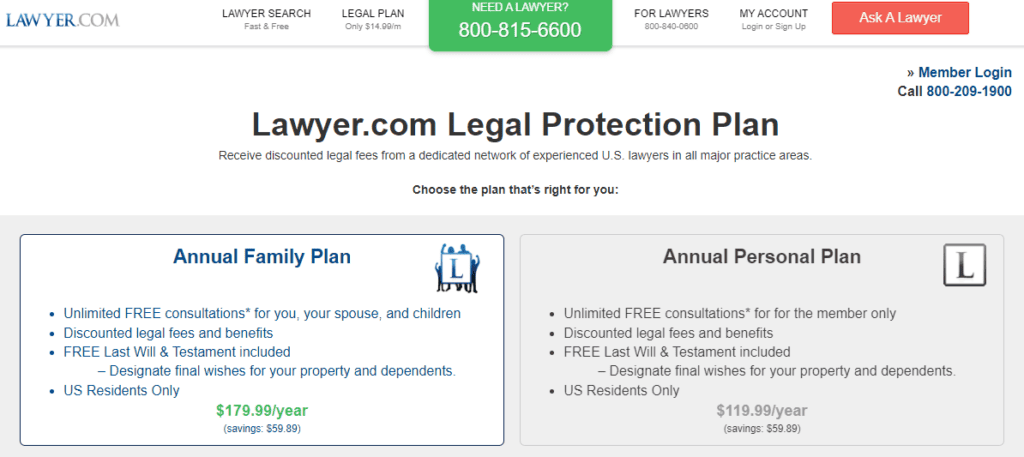 Legal plan for online businesses