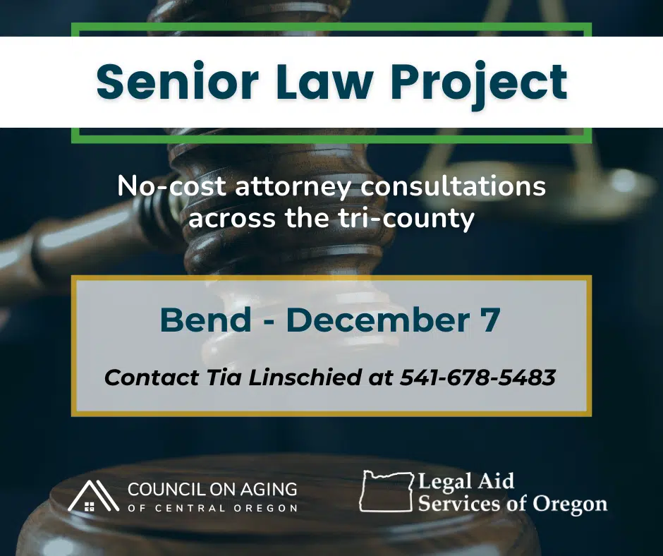 Legal aid resources for seniors in Bend