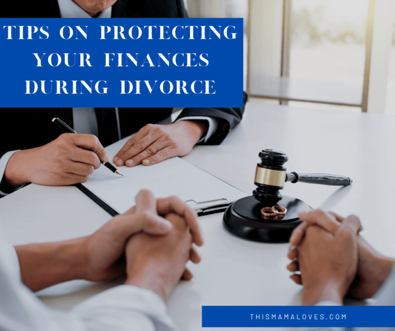 How to protect my finances during a divorce