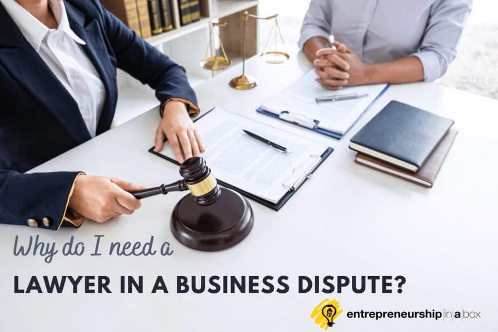 How to get a lawyer for a business dispute