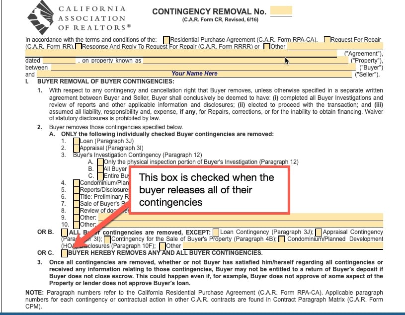 Contingency Agreement