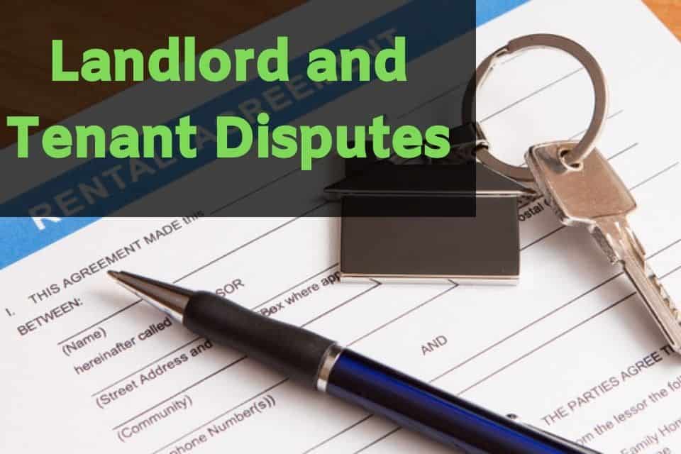 Landlord tenant dispute