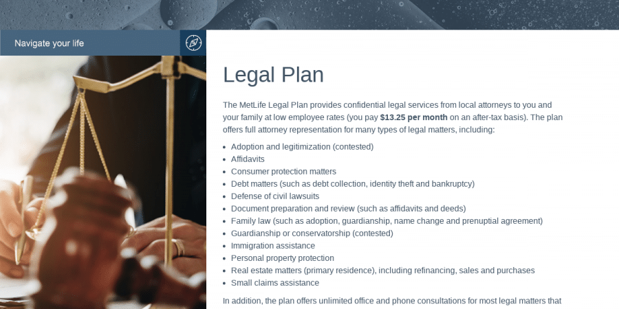 Benefits of having a law plan for your business