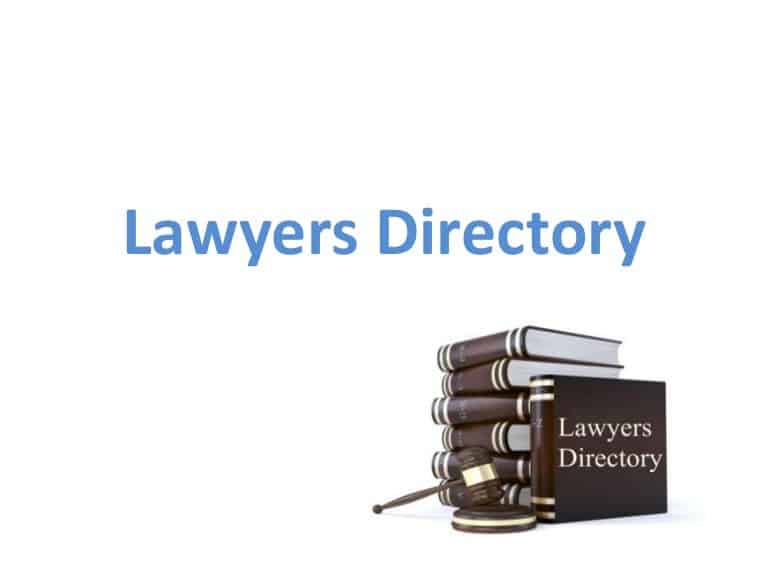 Law firm directory with client reviews