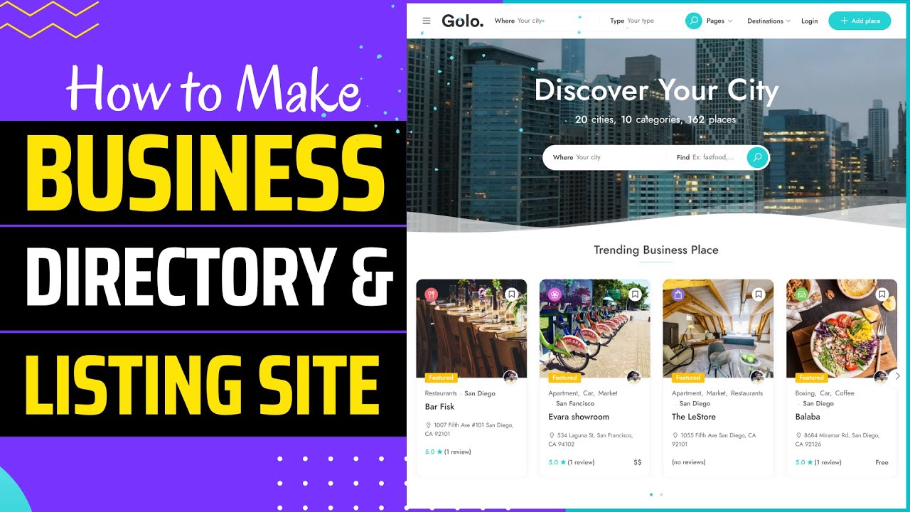 How to create a free business listing on La Bar Directory