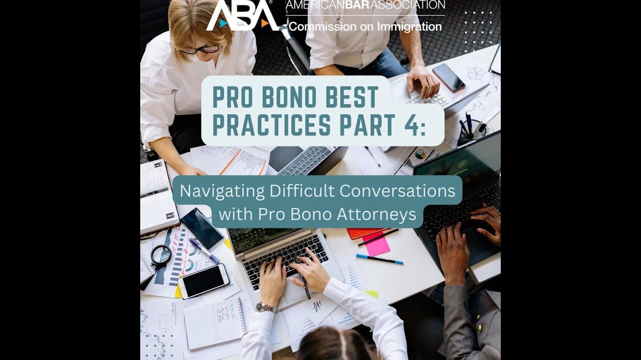 Best practices for working with pro bono lawyers for nonprofits