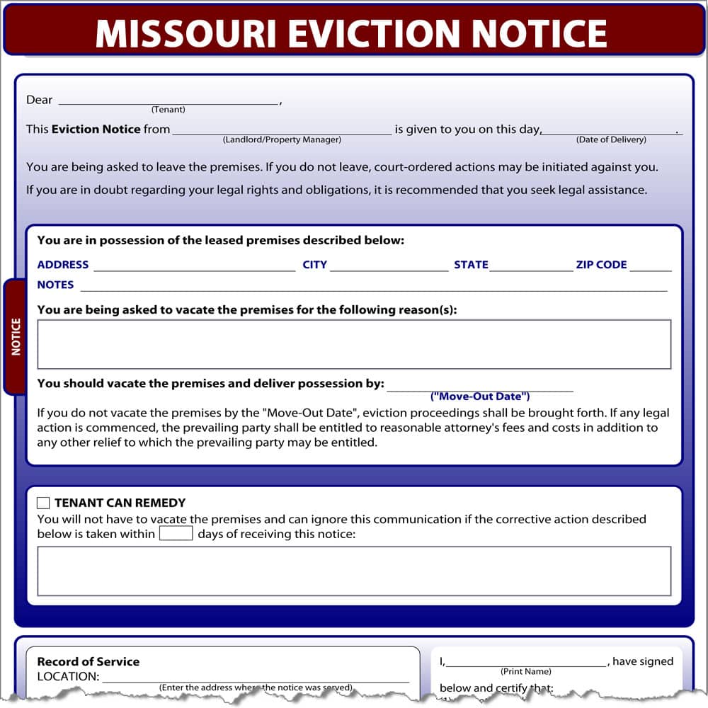 Legal assistance for families facing eviction in Missouri