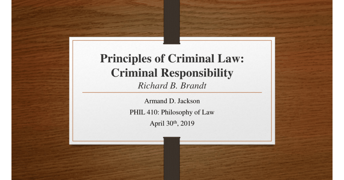 Criminal Case Law