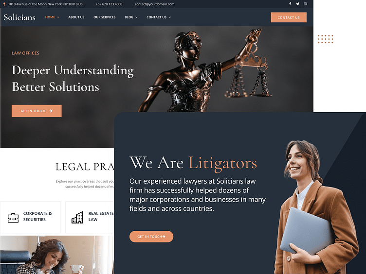 Tips for building a lawyer website that stands out