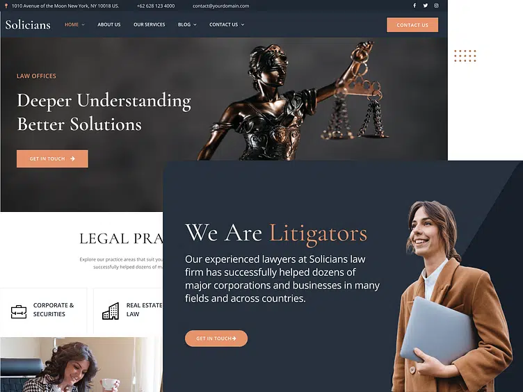 Tips for building a lawyer website that stands out