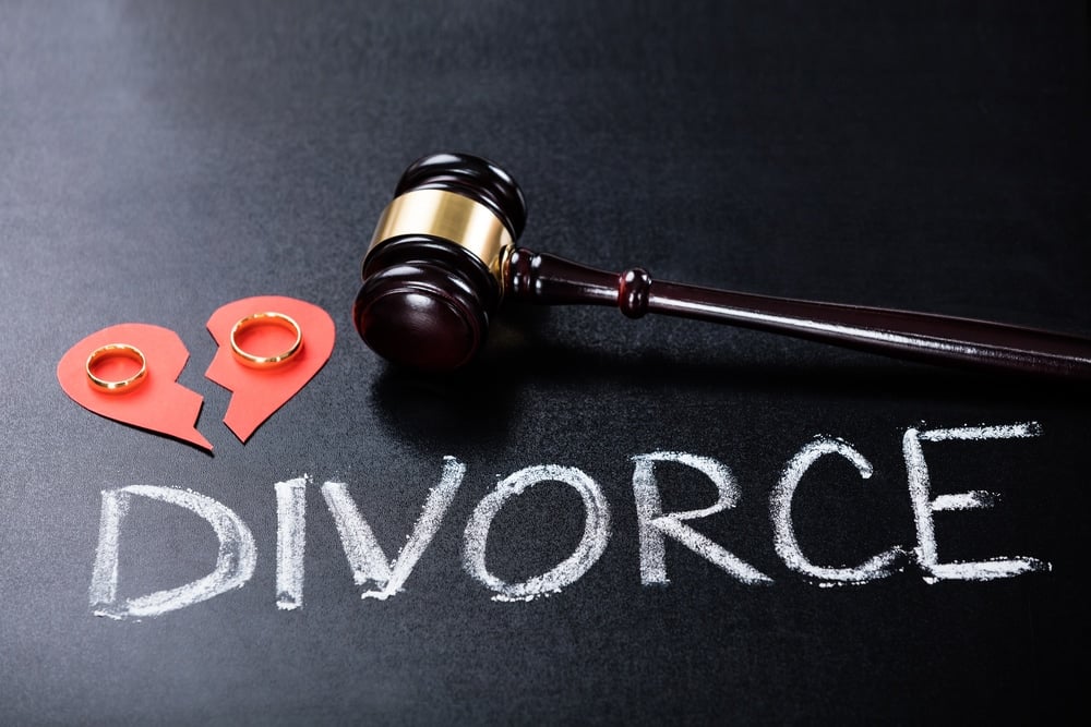 Divorce serve petition filed court