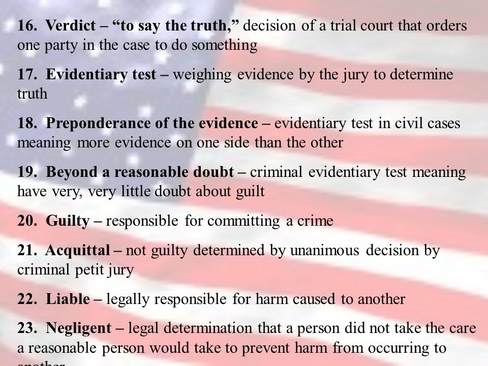 Criminal offenses law