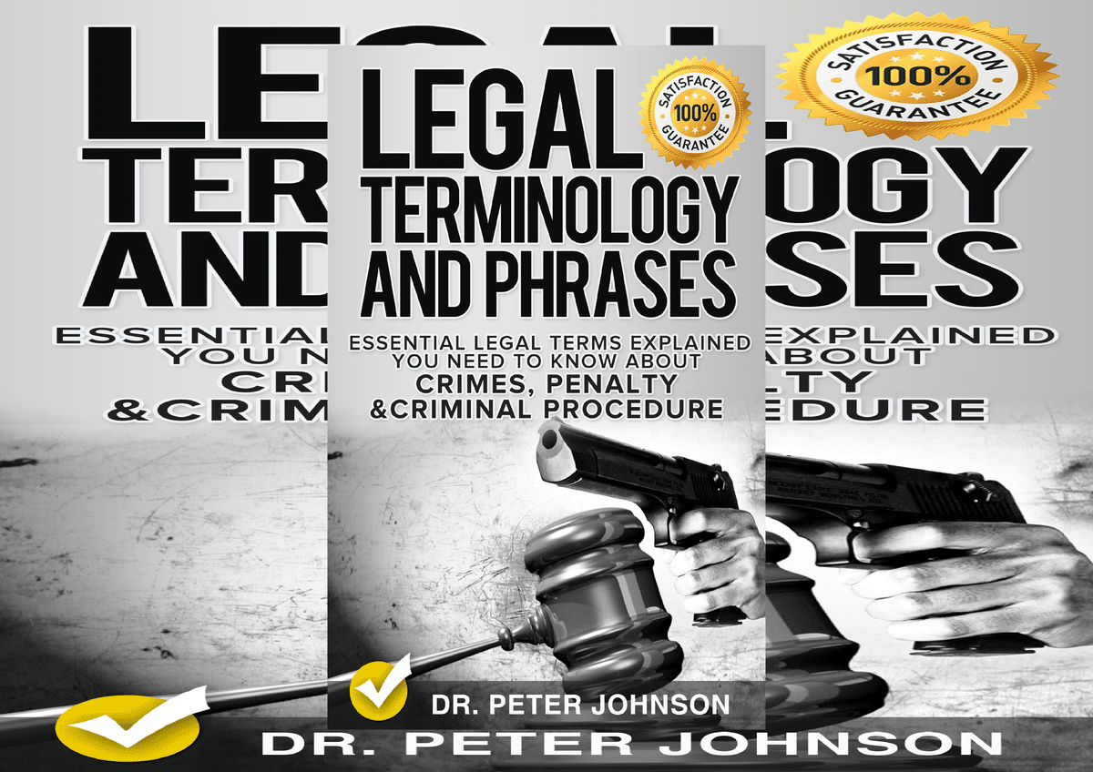 Legal Terminology Pdf