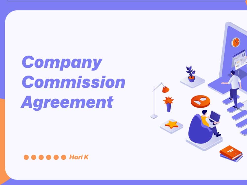 What are the legal issues involved in commission agreements?